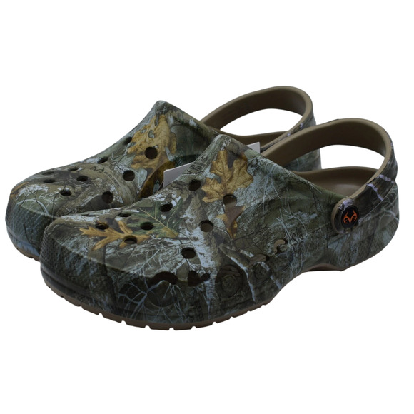 Crocs Baya Realtree APX Edge Camo Clogs Unisex M11 W13 Slip On Shoes New main image 13